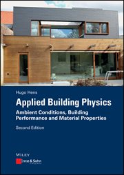 Applied Building Physics : Ambient Conditions, Building Performance and Material Properties cover image cdn