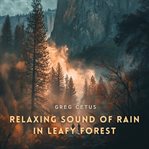 Relaxing Sound of Rain in Leafy Forest : For Deep Sleep and Relaxation cover image cdn