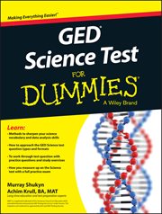 GED Science for Dummies cover image cdn