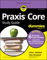 Praxis Core Study Guide for Dummies cover image cdn