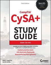 Comptia Cysa+ Study Guide : Exam CS0-003 cover image cdn