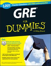 GRE for Dummies : 1,001 Practice Questions for Dummies cover image cdn