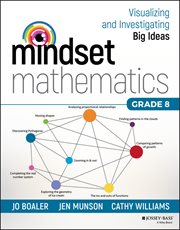 Mindset Mathematics: Visualizing and Investigating Big Ideas, Grade 8 cover image cdn