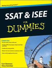 SSAT and ISEE for Dummies cover image cdn