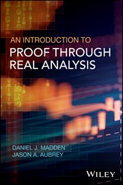 An Introduction to Proof Through Real Analysis cover image cdn