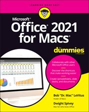 Office 2021 for Macs for Dummies cover image cdn