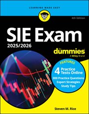 Sie Exam 2025/2026 for Dummies : Securities Industry Essentials Exam Prep + Practice Tests + Flashcards Online cover image cdn