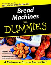Bread Machines for Dummies cover image cdn
