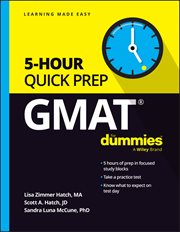 GMAT 5-Hour Quick Prep for Dummies cover image cdn