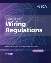 Guide to the IET Wiring Regulations : IET Wiring Regulations (BS 7671: 2008 incorporating Amendment No 1: 2011) cover image cdn