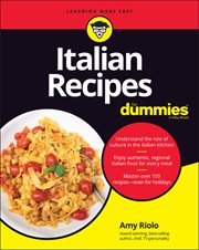 Italian Recipes for Dummies cover image cdn