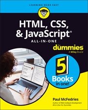 HTML, CSS, & JavaScript All-in-One for Dummies cover image cdn