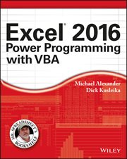 Excel 2016 Power Programming With VBA cover image cdn