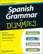 Spanish Grammar for Dummies cover image cdn