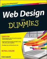 Web Design for Dummies cover image cdn
