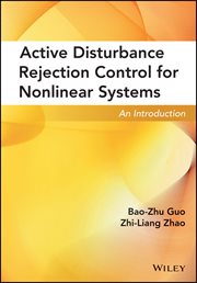 Active Disturbance Rejection Control for Nonlinear Systems : An Introduction cover image cdn