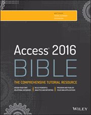 Access 2016 Bible cover image cdn
