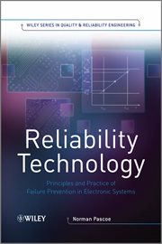 Reliability Technology : Principles and Practice of Failure Prevention in Electronic Systems cover image cdn