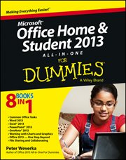 Microsoft Office Home and Student Edition 2013 All-in-One for Dummies cover image cdn