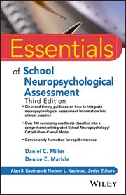 Essentials of School Neuropsychological Assessment cover image cdn