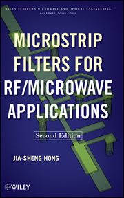Microstrip Filters for RF / Microwave Applications cover image cdn