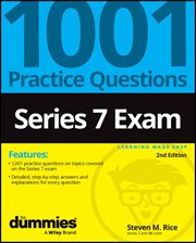 Series 7 Exam: 1001 Practice Questions for Dummies cover image cdn