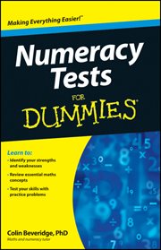 Numeracy Tests for Dummies cover image cdn