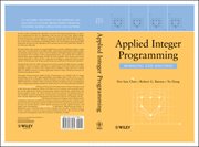 Applied Integer Programming : Modeling and Solution cover image cdn