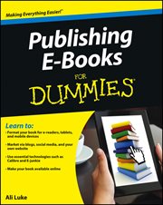 Publishing E-books for Dummies cover image cdn