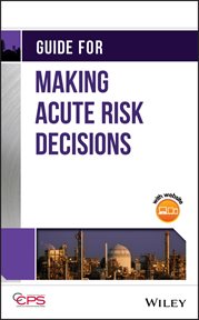 Guide for Making Acute Risk Decisions cover image cdn