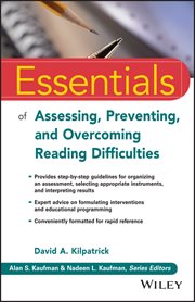 Essentials of Assessing, Preventing, and Overcoming Reading Difficulties cover image cdn
