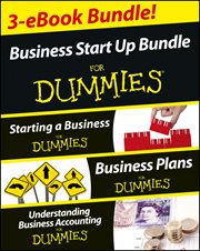 Business Start up for Dummies Three E-book Bundle cover image cdn