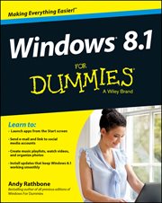 Windows 8.1 for Dummies cover image cdn