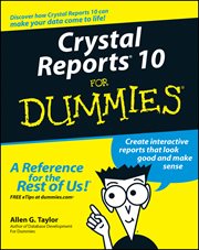 Crystal Reports 10 for Dummies cover image cdn