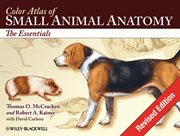Color Atlas of Small Animal Anatomy : The Essentials cover image cdn