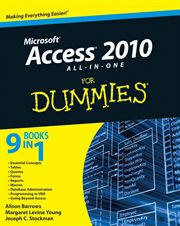 Access 2010 All-in-One for Dummies cover image cdn