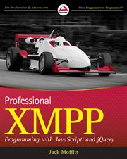 Professional XMPP Programming With Javascript and jQuery cover image cdn