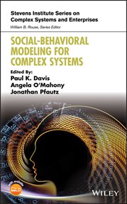Social-Behavioral Modeling for Complex Systems cover image cdn