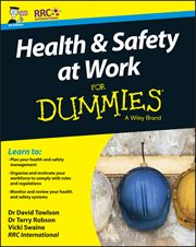 Health and Safety at Work for Dummies cover image cdn