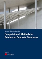 Computational Methods for Reinforced Concrete Structures cover image cdn