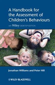 A Handbook for the Assessment of Children's Behaviours cover image cdn