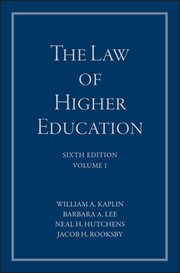 The Law of Higher Education, a Comprehensive Guide to Legal Implications of Administrative Decisi... cover image cdn