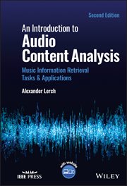 An Introduction to Audio Content Analysis : Music Information Retrieval Tasks and Applications cover image cdn