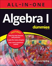 Algebra I All-in-One for Dummies cover image cdn