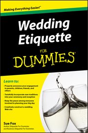 Wedding Etiquette for Dummies cover image cdn