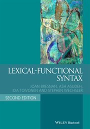 Lexical-Functional Syntax cover image cdn