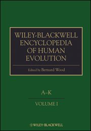 Wiley-Blackwell Encyclopedia of Human Evolution cover image cdn