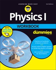 Physics I Workbook for Dummies With Online Practice cover image cdn