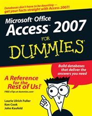 Access 2007 for Dummies cover image cdn