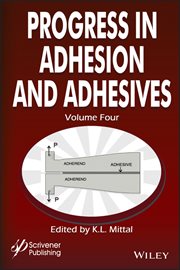 Progress in Adhesion and Adhesives, Volume 4 cover image cdn